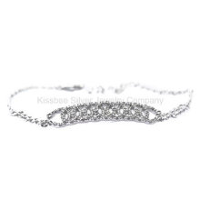 925 Silver Jewelry, Brass Jewellery, Circle Bralcet (KT3006)